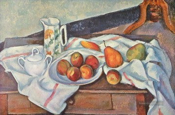  Cezanne Galerie - Stillleben mit Zucker Paul Cezanne